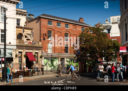 Regno Unito, Nottinghamshire, Nottingham, Pizzo trimestre, Victoria Street Foto Stock