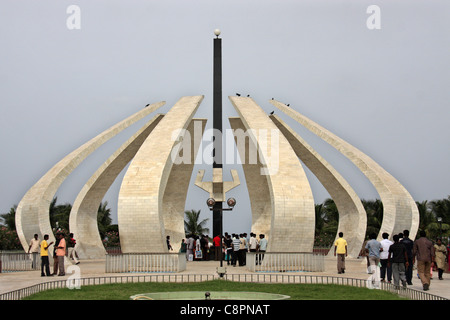 Mgr memorial building in marina beach,chennai,tamilnadu,l'india,asia Foto Stock