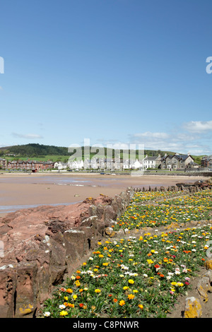 Kames Bay, Millport sull'Isola di Great Cumbrae, Nord Ayrshire, Scozia, Regno Unito Foto Stock