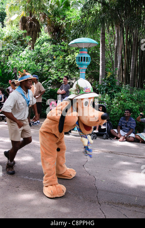 Jammin jungle parade Walt Disney World Resort parchi regno animale PLUTONE Foto Stock