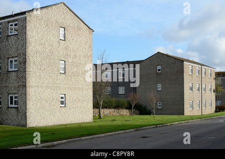 Consiglio appartamenti in Redruth, Cornwall, Regno Unito Foto Stock