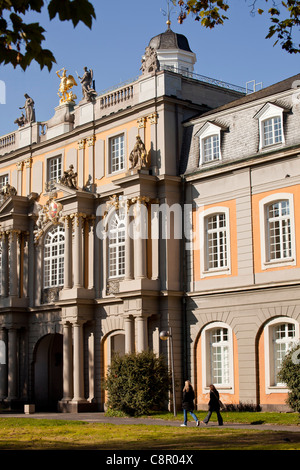 City Gate Koblenzer Tor con museo egizio di Bonn, Renania settentrionale-Vestfalia, Germania, Foto Stock