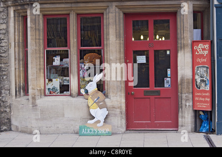 Regno Unito Oxford Alices Shop Foto Stock
