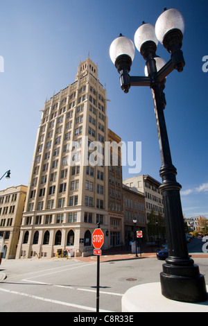 Jackson edificio vicino Pack Square - Asheville, North Carolina, STATI UNITI D'AMERICA Foto Stock