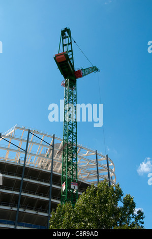 La nuova società Co-Operative sede in costruzione presso il Noma di sviluppo. Miller Street, Manchester, Inghilterra, Regno Unito. Foto Stock