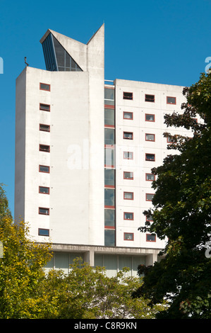 Il Barnes Wallis edificio. Architetto: W.A. gibbone di Cruikshank & Seward, 1963/4. Università di Manchester, Inghilterra, Regno Unito Foto Stock