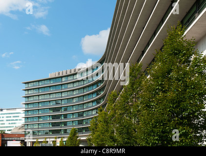 Macdonald Manchester Hotel, ex Telecom House, J L Hammond, 1973. London Road, Manchester, Inghilterra, Regno Unito Foto Stock