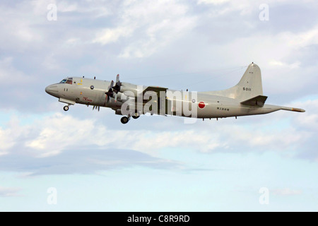 Lockheed P-3C Orion di Japan Maritime Self Defense Fleet Air Force Foto Stock