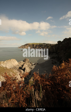 Insenatura di sabbia, Lee nelle vicinanze del Ilfracombe, North Devon, Inghilterra Foto Stock