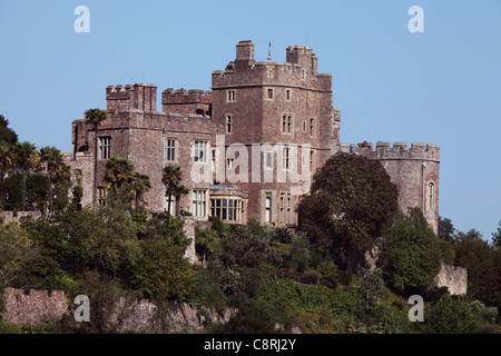 Il Castello di Dunster, Somerset, Inghilterra Foto Stock