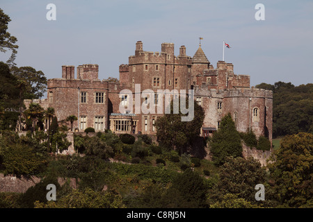 Il Castello di Dunster, Somerset, Inghilterra Foto Stock