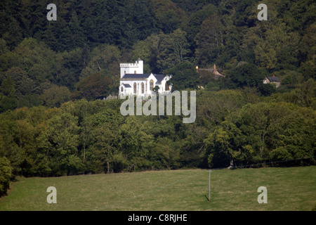 Chiesa di Tutti i Santi, Selworthy, Somerset Foto Stock