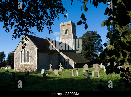 Santa Margherita di Antiochia chiesa, in Shottisham, Suffolk Foto Stock