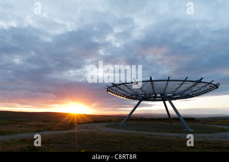 Alo Panopticon Lancashire installazione artistica Foto Stock