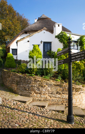 Manor Cottage Knaresborough North Yorkshire, Inghilterra Foto Stock