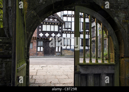 Architettura, Turton Torre di porta, Chapeltown, Nord Turton, Blackburn Lancashire, Regno Unito Foto Stock