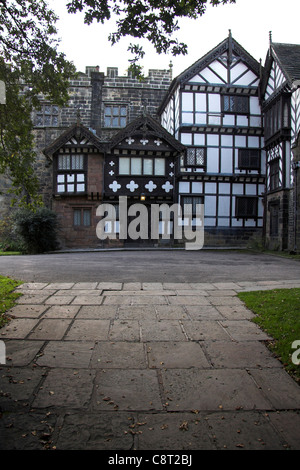 Architettura, Turton Tower, Chapeltown, Nord Turton, Blackburn Lancashire, Regno Unito Foto Stock