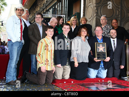 JOHN RATZENBERGER & BRAD PAISLEY & Patton Oswalt & DON RICKLES & EMILY MORTIMER & Owen Wilson & NANCY LASSETER & John Lasseter & Foto Stock