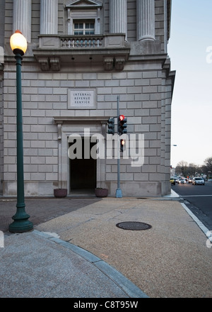 L'Internal Revenue Service IRS edificio Constitution Avenue a Washington DC Foto Stock