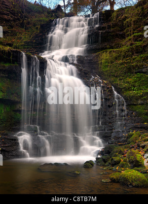 Forza Scaleber cascata fiume Yorkshire Foto Stock