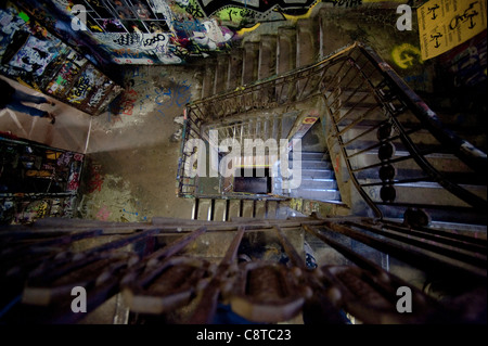 Berlino del più famoso artista colonie, il Kunsthaus Tacheles, Foto Stock