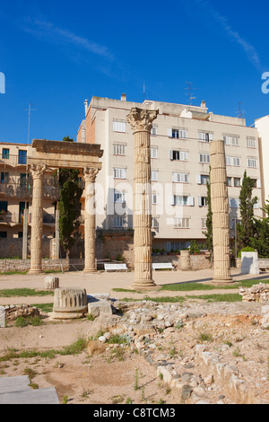 Foro Romano. Tarragona Catalogna. Foto Stock