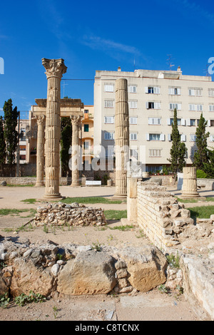 Foro Romano. Tarragona Catalogna. Foto Stock