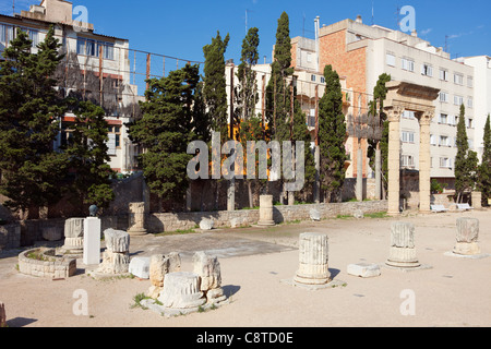 Foro Romano. Tarragona Catalogna. Foto Stock