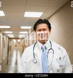 Stati Uniti d'America, Utah, Ogden, ritratto di medico Foto Stock