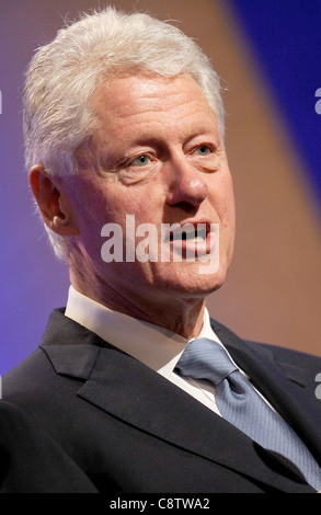 Bill Clinton di presenze per 2011 Clinton iniziativa globale, lo Sheraton New York New York, NY Settembre 20, 2011. Foto di: Foto Stock