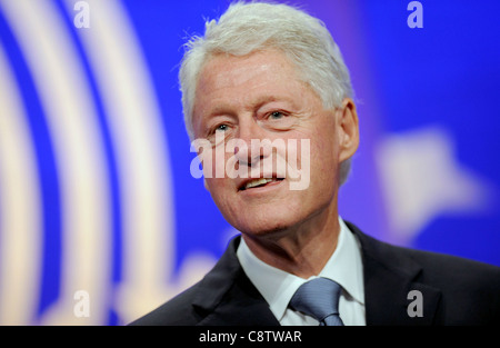 Bill Clinton di presenze per 2011 Clinton iniziativa globale, lo Sheraton New York New York, NY Settembre 20, 2011. Foto di: Foto Stock