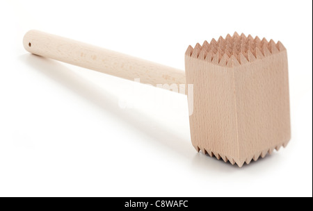 Legno mazzuolo di carne Foto Stock