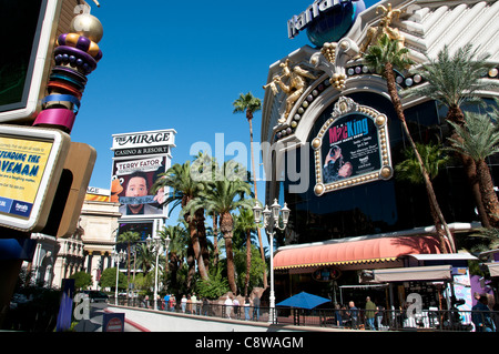 Las Vegas gambling capitale del mondo Stati Uniti Nevada Foto Stock