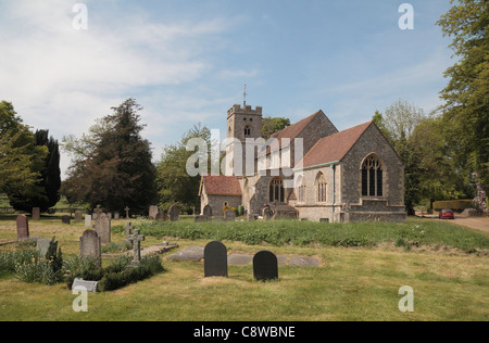 Santa Maria Maddalena la chiesa in grande Hampden, vicino a Great missenden, Buckinghamshire REGNO UNITO Foto Stock