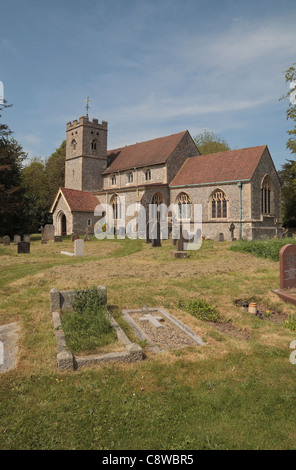 Santa Maria Maddalena la chiesa in grande Hampden, vicino a Great missenden, Buckinghamshire REGNO UNITO Foto Stock