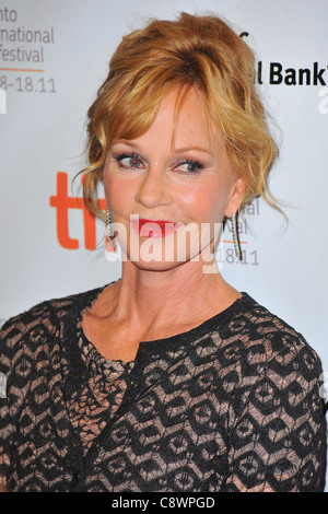 Melanie Griffith arrivalsSKIN io vivo in Premiere atToronto International Film Festival Princess Wales Theatre Toronto ON Foto Stock