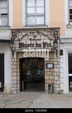 Museo del Vino, Square Charles Dickens, Parigi, Francia Foto Stock