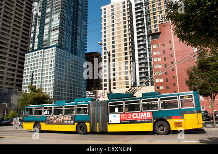 Seattle città dello Stato di Washington Stati Uniti d'America Foto Stock