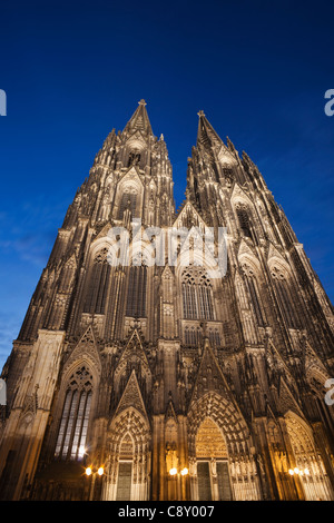 Germania, Colonia Koln, la Cattedrale Foto Stock