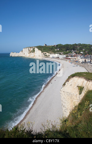 Francia, Normandia, Etretat Foto Stock