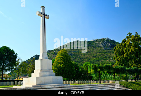 Commonwealth War Graves Monte Cassino, Cassino in Italia Foto Stock