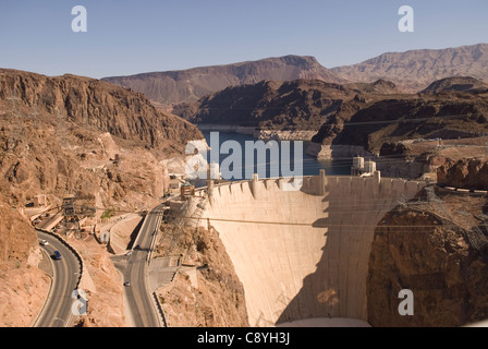 La diga di Hoover Nevada USA Foto Stock