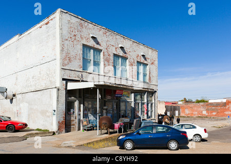 Il Ground Zero Blues Club, Delta Avenue, Clarksdale, Mississippi, STATI UNITI D'AMERICA Foto Stock