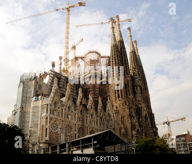 Basílica y Templo Expiatorio de la Sagrada Familia di Barcellona, Spagna Foto Stock