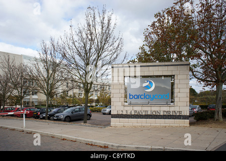 Ingresso Barclaycard HQ, Brackmills, Northampton, Regno Unito Foto Stock