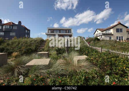 Regno Unito casa moderna, Thorpeness, Suffolk, Regno Unito Foto Stock