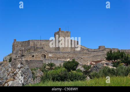 Il castello di Marvão (Alentejo - Portogallo) Foto Stock