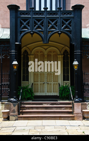 Sherman presso la sede centrale, Green-Meldrim Mansion, Savannah, Georgia Foto Stock