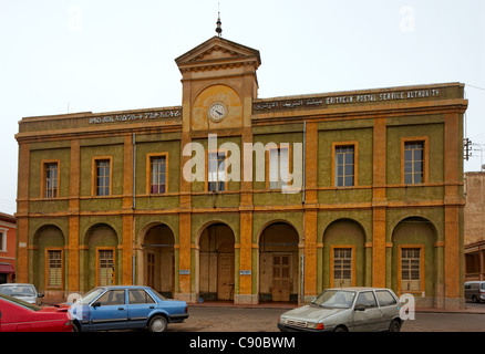 Central Post Office, Asmara, Eritrea, Africa Foto Stock