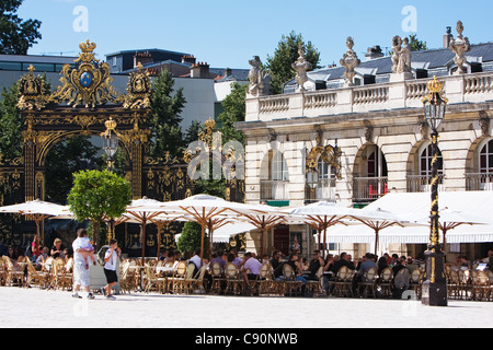 Place Stanislas a Nancy Francia Foto Stock